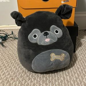 Black pug squishmallow